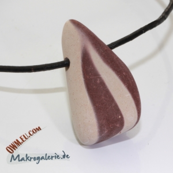 Zebra Rock Australien, gebohrt